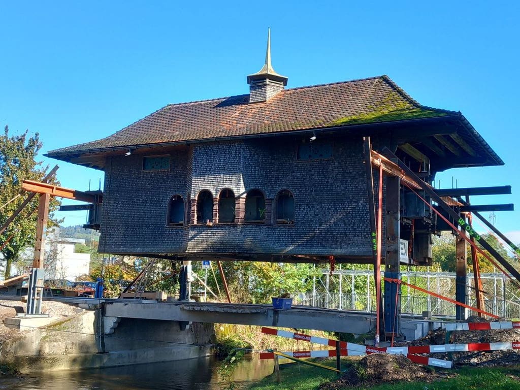 Statische Sanierung Aabachbrücke
