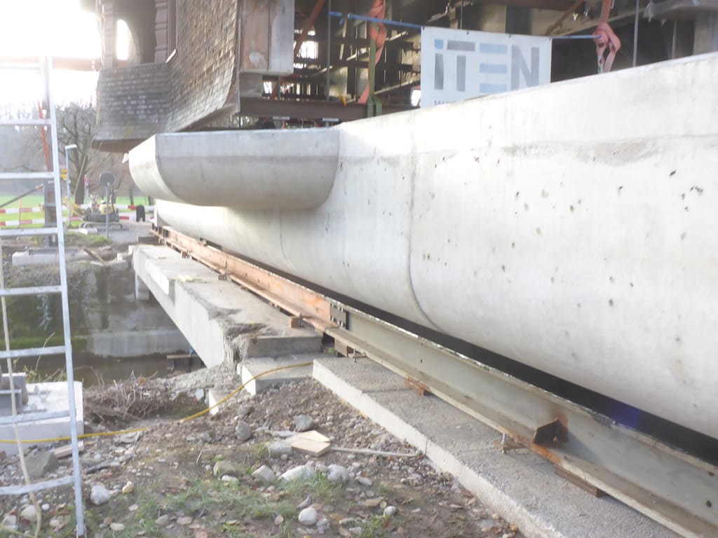 Statische Sanierung Aabachbrücke