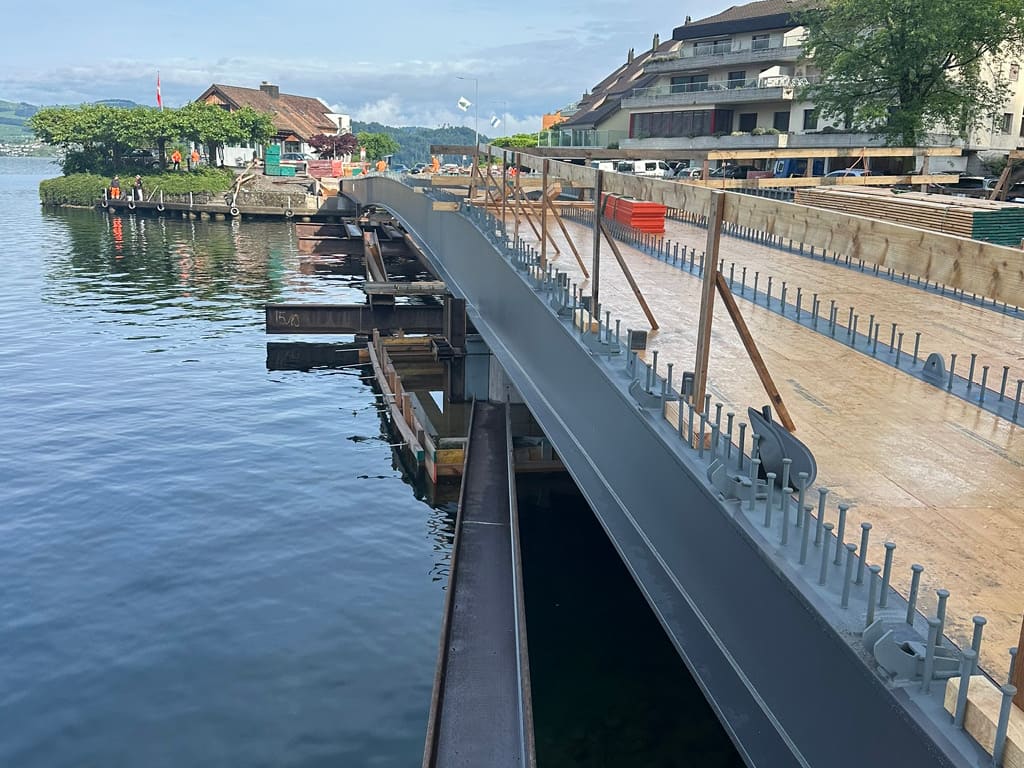 Seefeldbrücke Walchwil am Zugersee