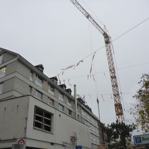 Rückbau Kino St. Gallen
