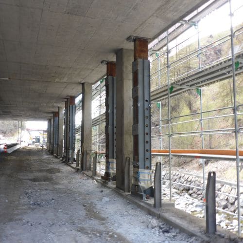 Lawinenviadukt St. Moritz