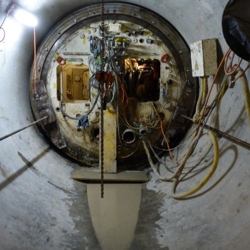 Rückzug Microtunnelingmaschine Zürich