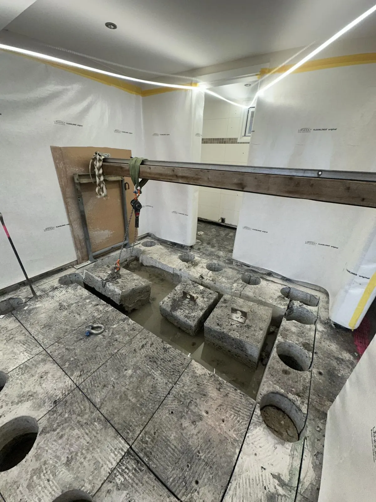 Hochwasserschutz Anhebung Seehaus 
