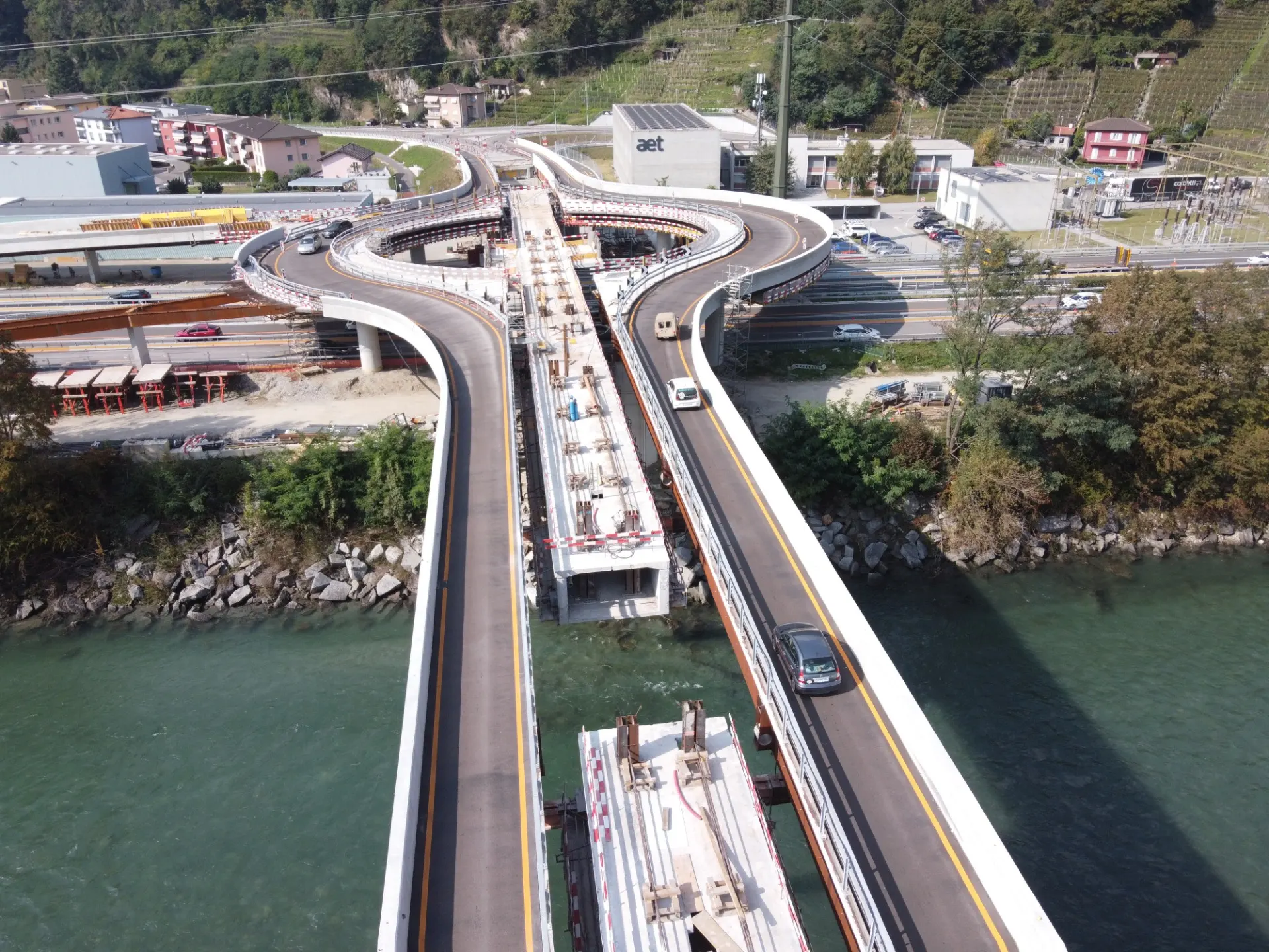 Ausschub Hohlkasten  Ponte della Toretta