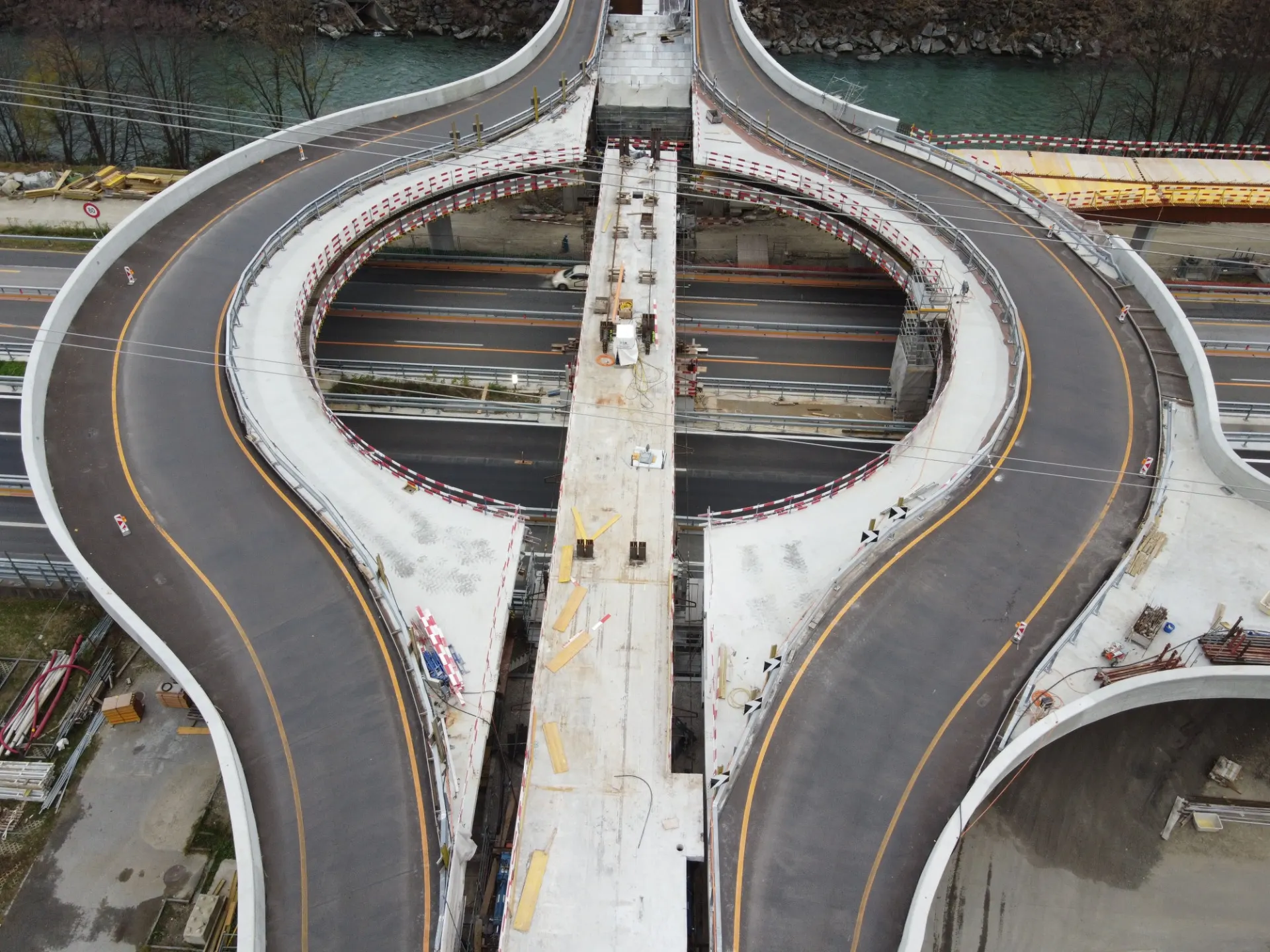 Ausschub Hohlkasten  Ponte della Toretta
