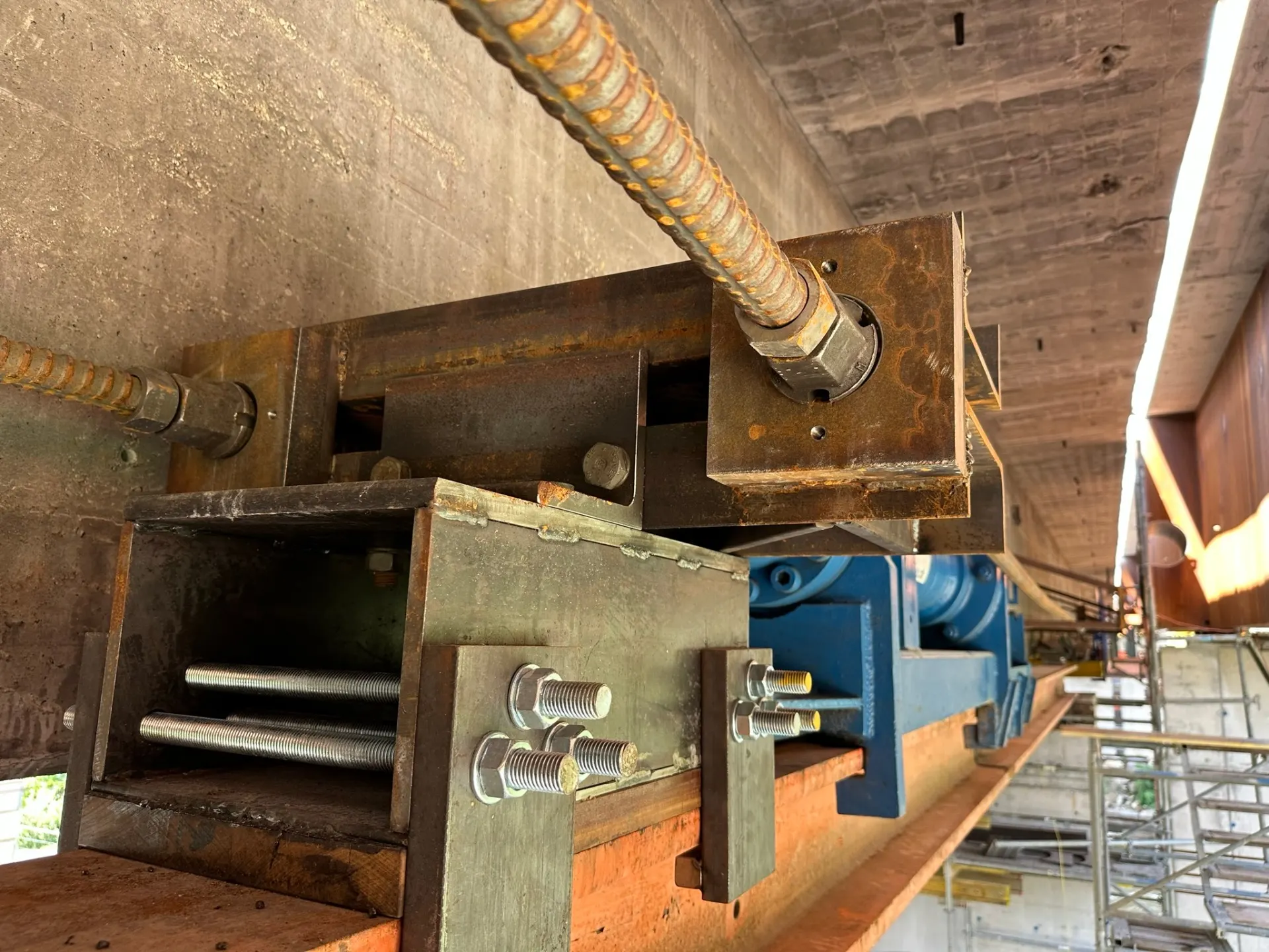 Ausschub Hohlkasten  Ponte della Toretta