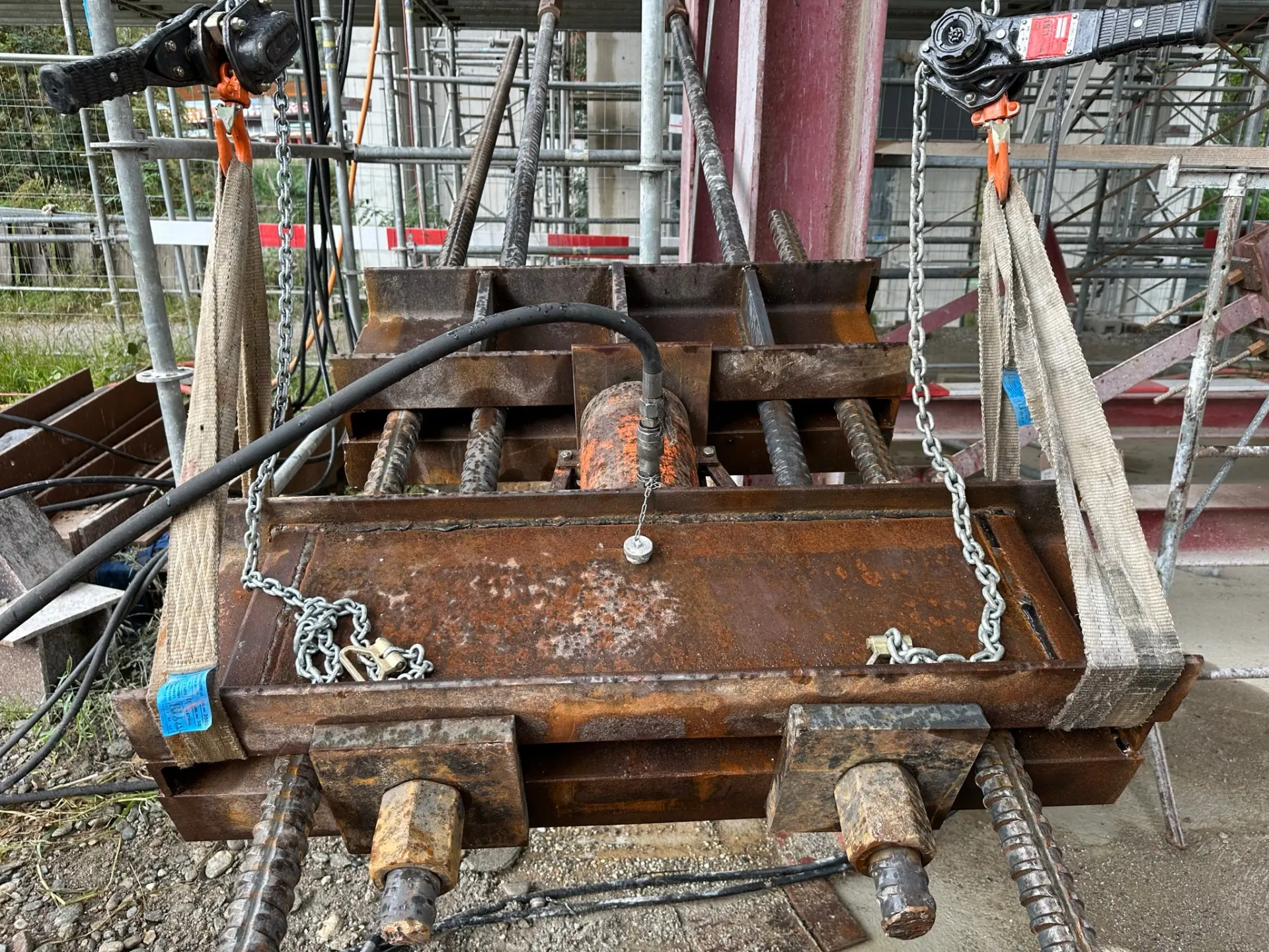 Ausschub Hohlkasten  Ponte della Toretta