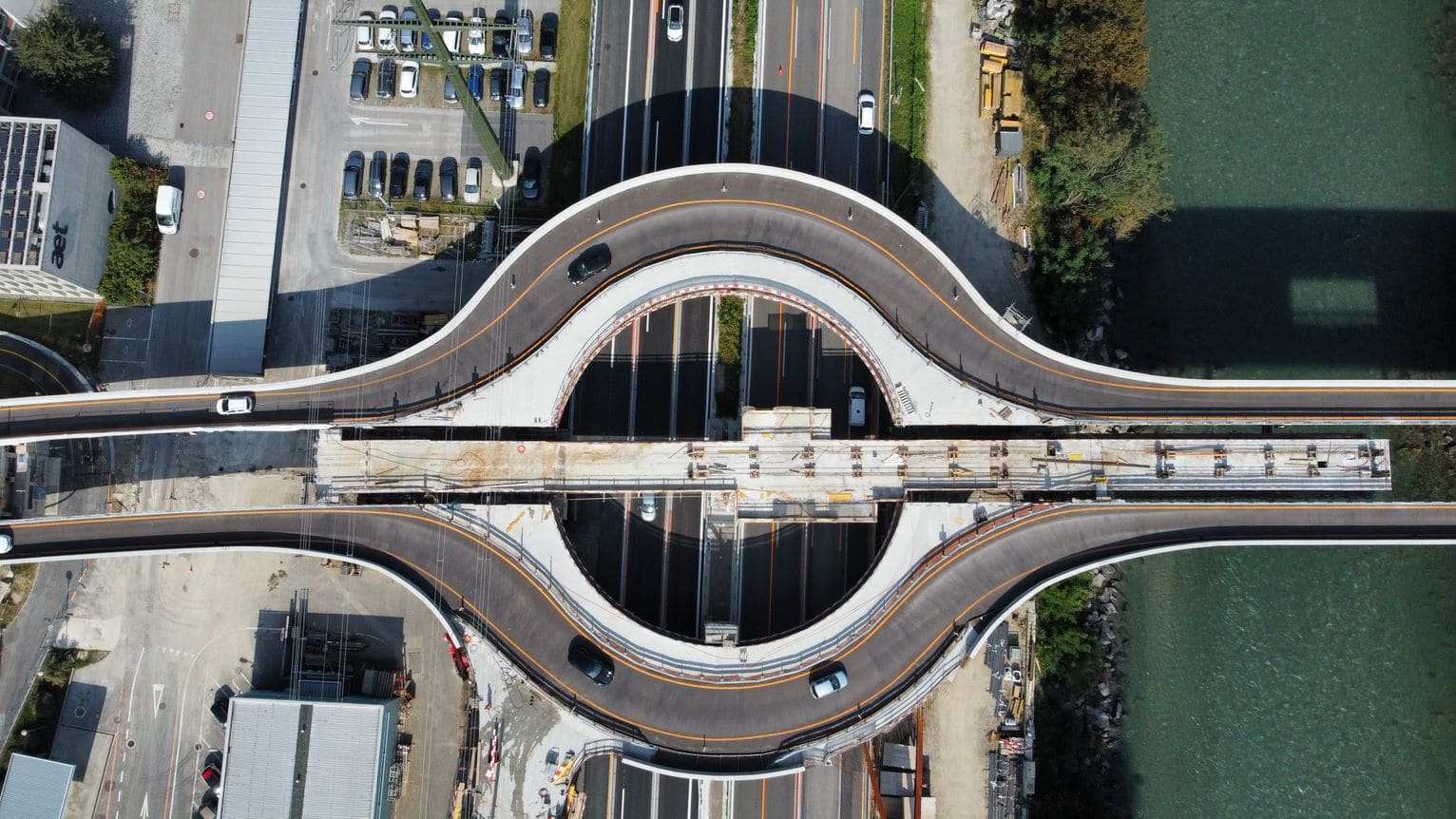 Ausschub Hohlkasten  Ponte della Toretta