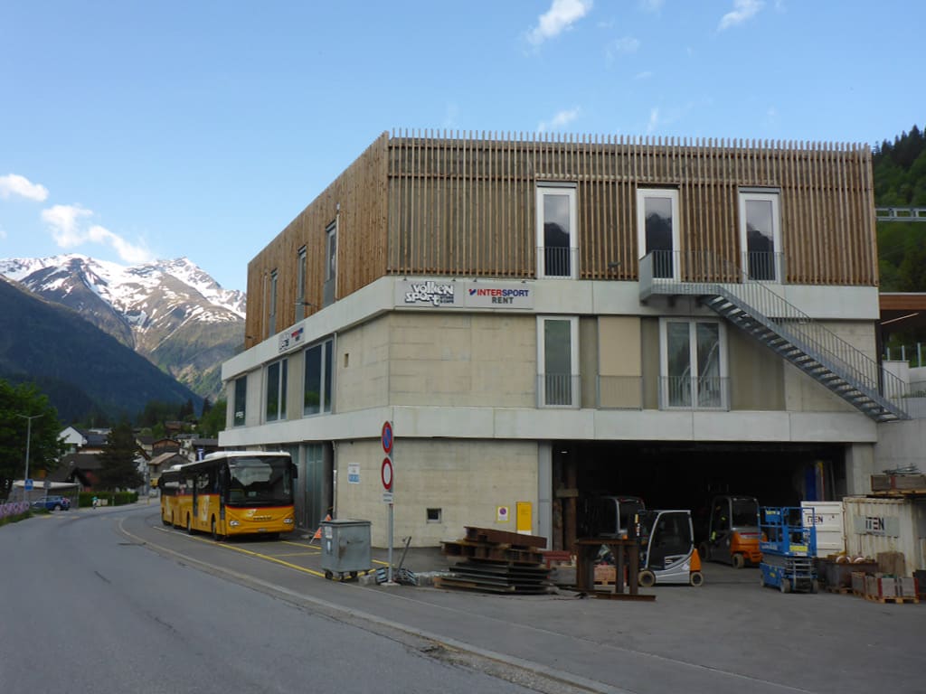Statische Ertüchtigung Decke Busbahnhof 